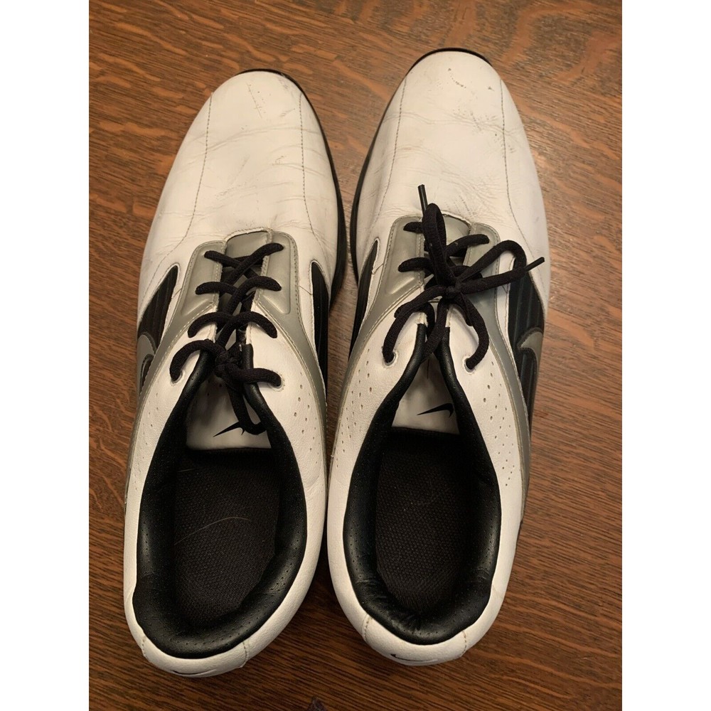Nike White Lunarlon Golf Shoes Size 13